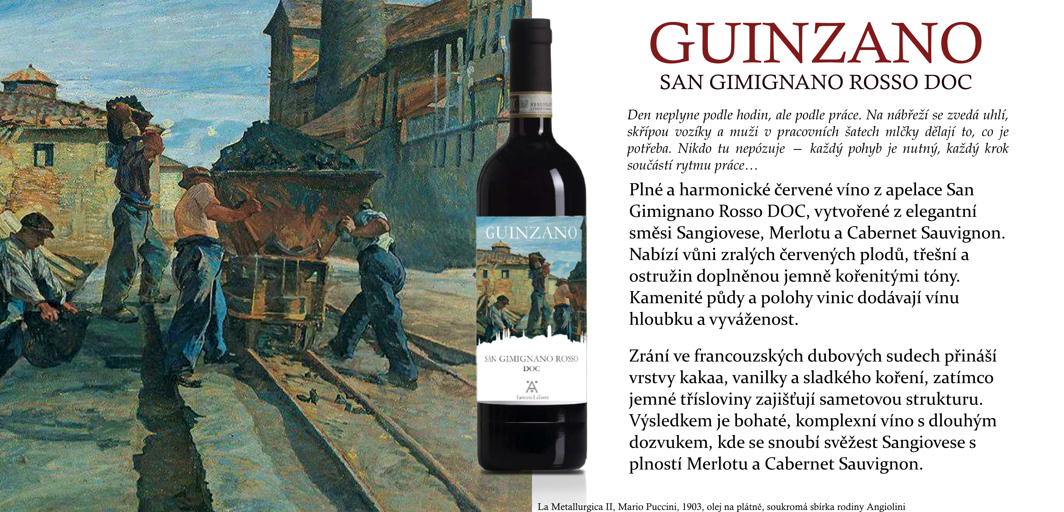 Prezentace vína Guinzano
